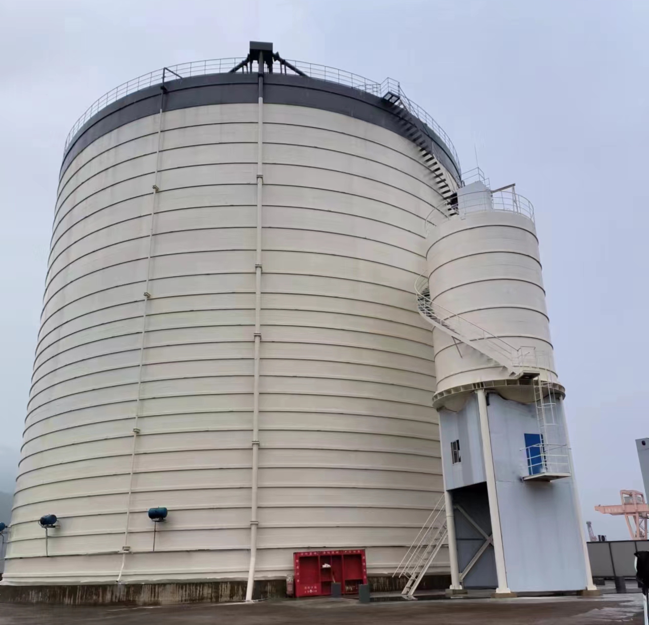 沙湾10万吨水泥钢板库